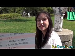 สั่งกะหรี่เด็กญี่ปุ่นมาเย็ด เอ้าดอร์ นัดมาเย็ดที่สวนสาธารณะ กลางเมืองโตเกียว งบไม่พอ ขอตรงนี้เลยนะ